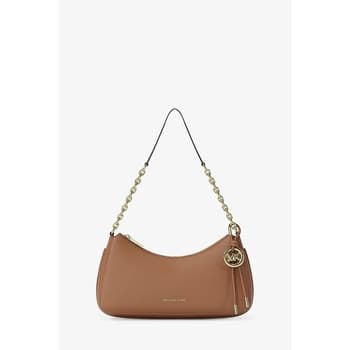 Psaníčko MICHAEL Michael Kors 32r6gy5w8l Md Chain Pouchette, hnědá 4