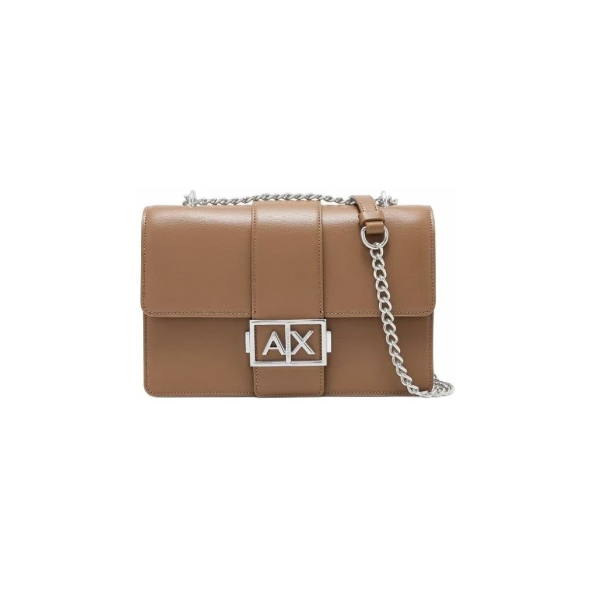 Kabelka přes rameno Armani Exchange Jodie Messenger Bag, hnědá