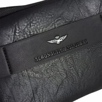 Pánská ledvinka Aeronautica Militare AM8483BLK 4
