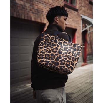 Kabelka přes rameno Herschel Classic Tote - Digi Leopard Light 3