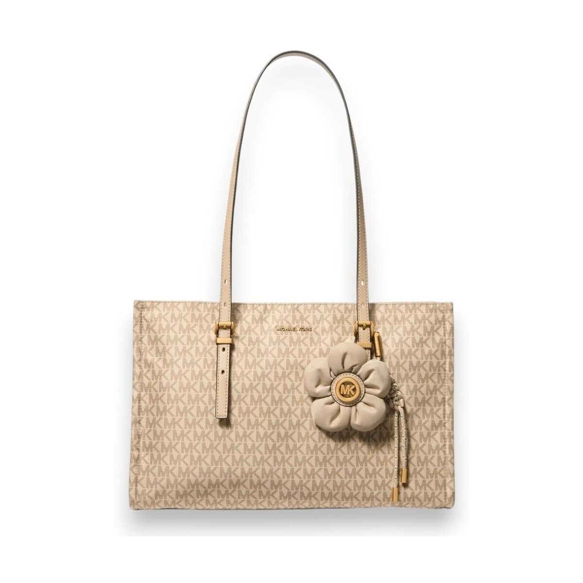 Kabelka MICHAEL Michael Kors 30t6a6zt8c Md Ew Tz Tote W Charm, béžová