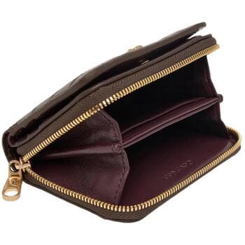 Peněženka Calvin Klein Jeans CK Croc Medium Flap ZIP Around LV04F1095G, hnědá 4