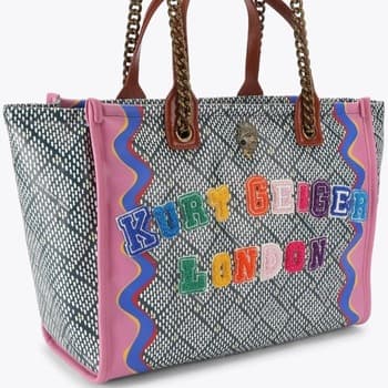 Kabelka Kurt Geiger London Hoxton Shopper, vícebarevná 2