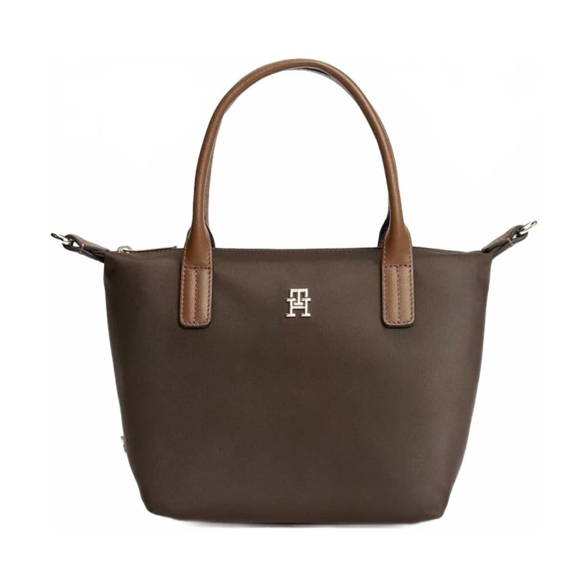 Kabelka Tommy Hilfiger Popette Mini Tote, hnědá