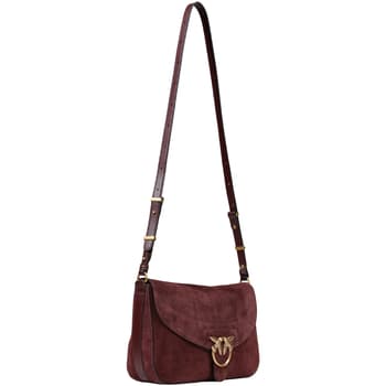 Kabelka přes rameno Pinko Love Satchel Classic Suede 107655 A0F6, hnědá 3