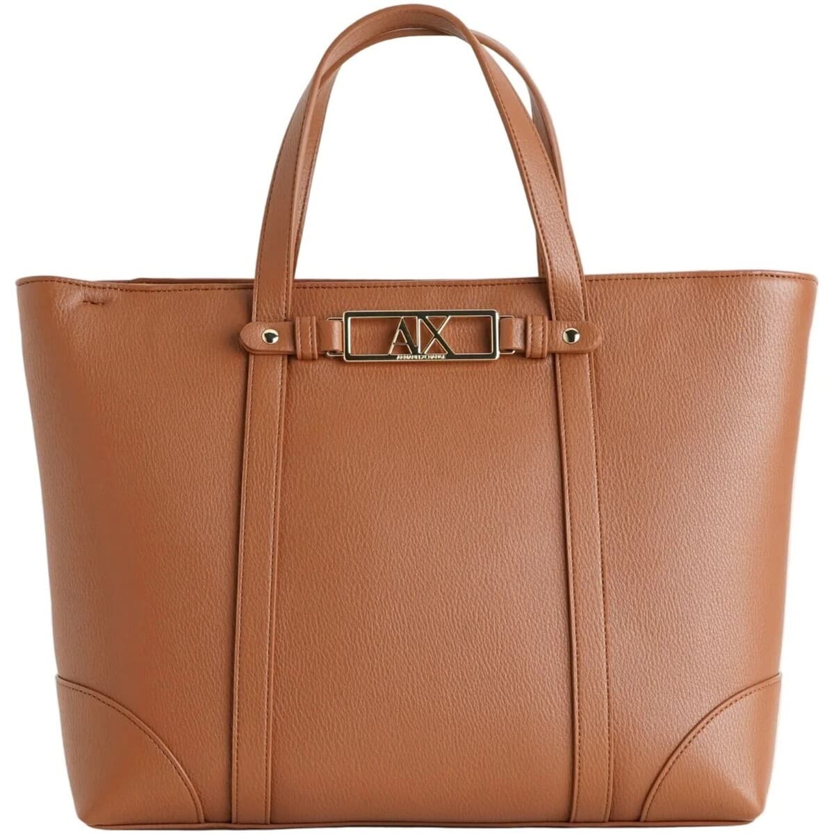 Kabelka Armani Exchange Shopping Bag, hnědá