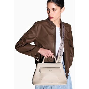Kabelka Armani Exchange Shopping Bag, béžová 2