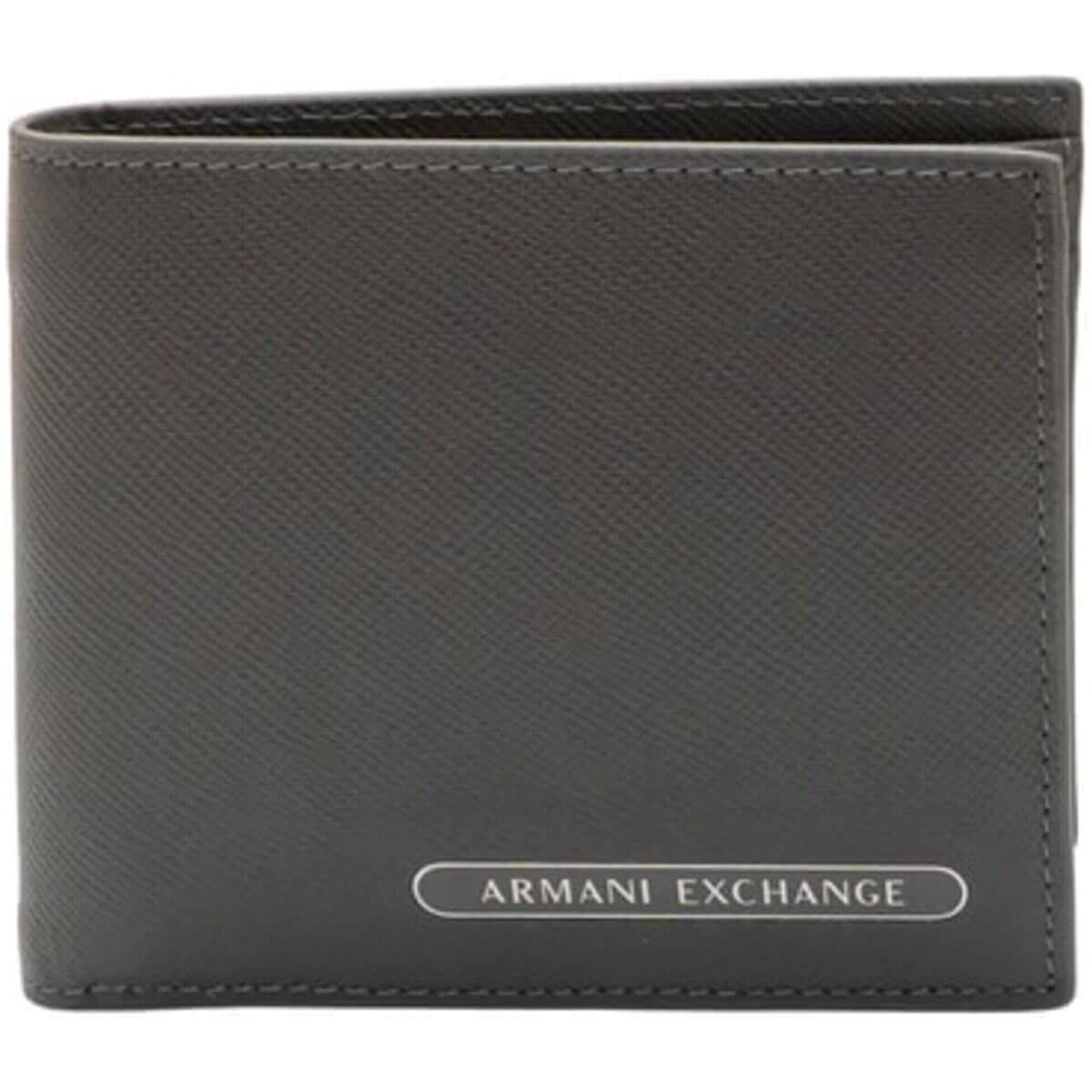 Pánská peněženka Armani Exchange Wallet, šedá
