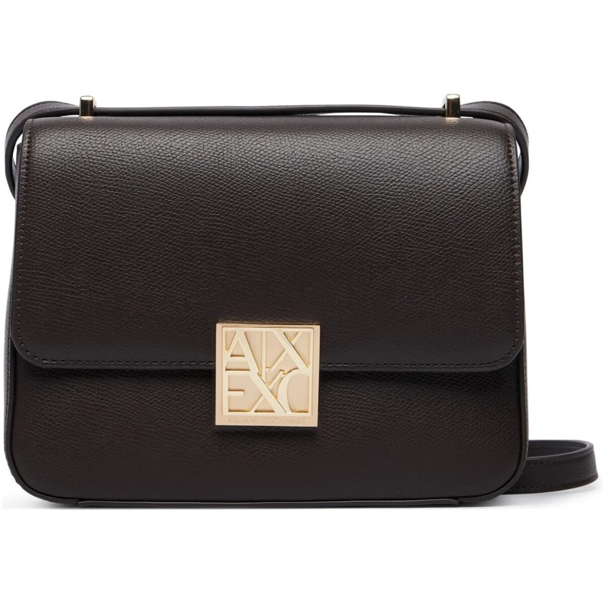 Kabelka přes rameno Armani Exchange Messenger Bag, hnědá