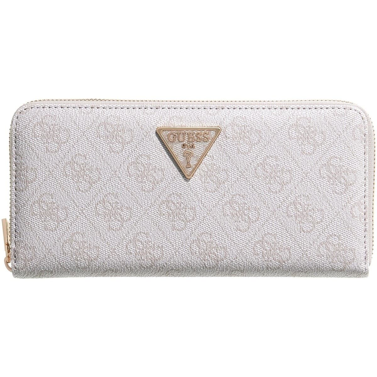 Peněženka Guess Laurel Ii Slg Large Zip Around, béžová