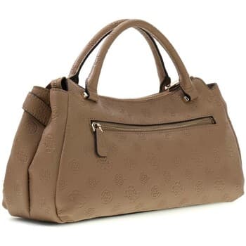 Kabelka Guess Ella Logo Girlfriend Satchel, hnědá 2