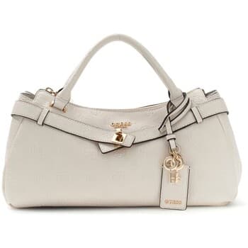 Kabelka Guess Ella Logo Girlfriend Satchel, béžová 3