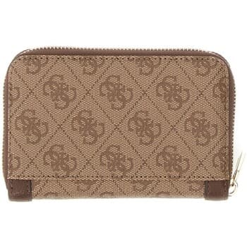 Peněženka Guess Lindsey Slg Medium Zip Around, hnědá 2