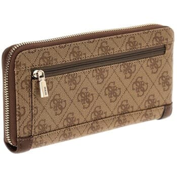 Peněženka Guess Lindsey Slg Large Zip Around, hnědá 3
