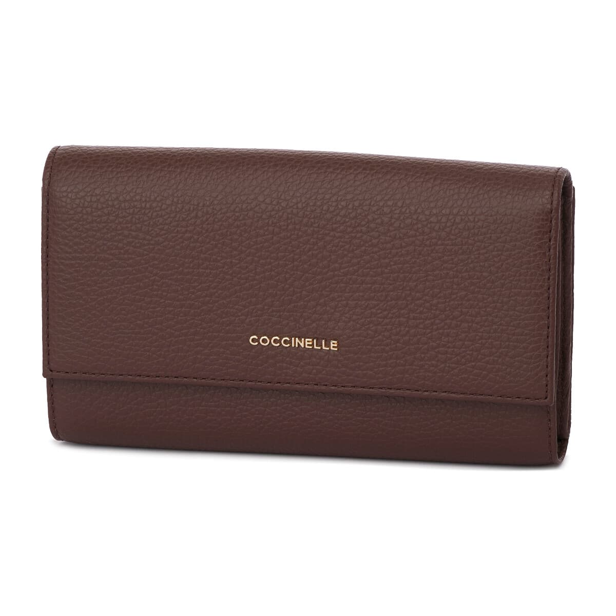 Peněženka Coccinelle R49 Metallic Soft, červená