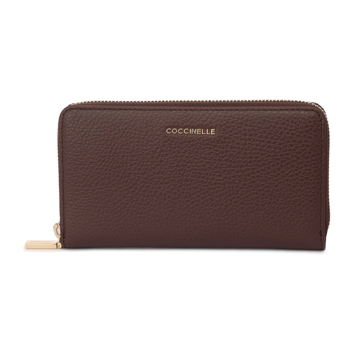 Peněženka Coccinelle R49 Metallic Soft, červená