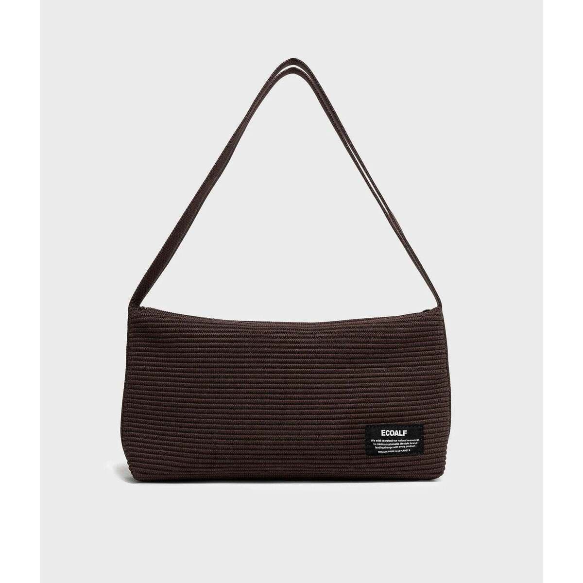 Kabelka ECOALF Tika Baguette Adjustable Otto Dark Brown