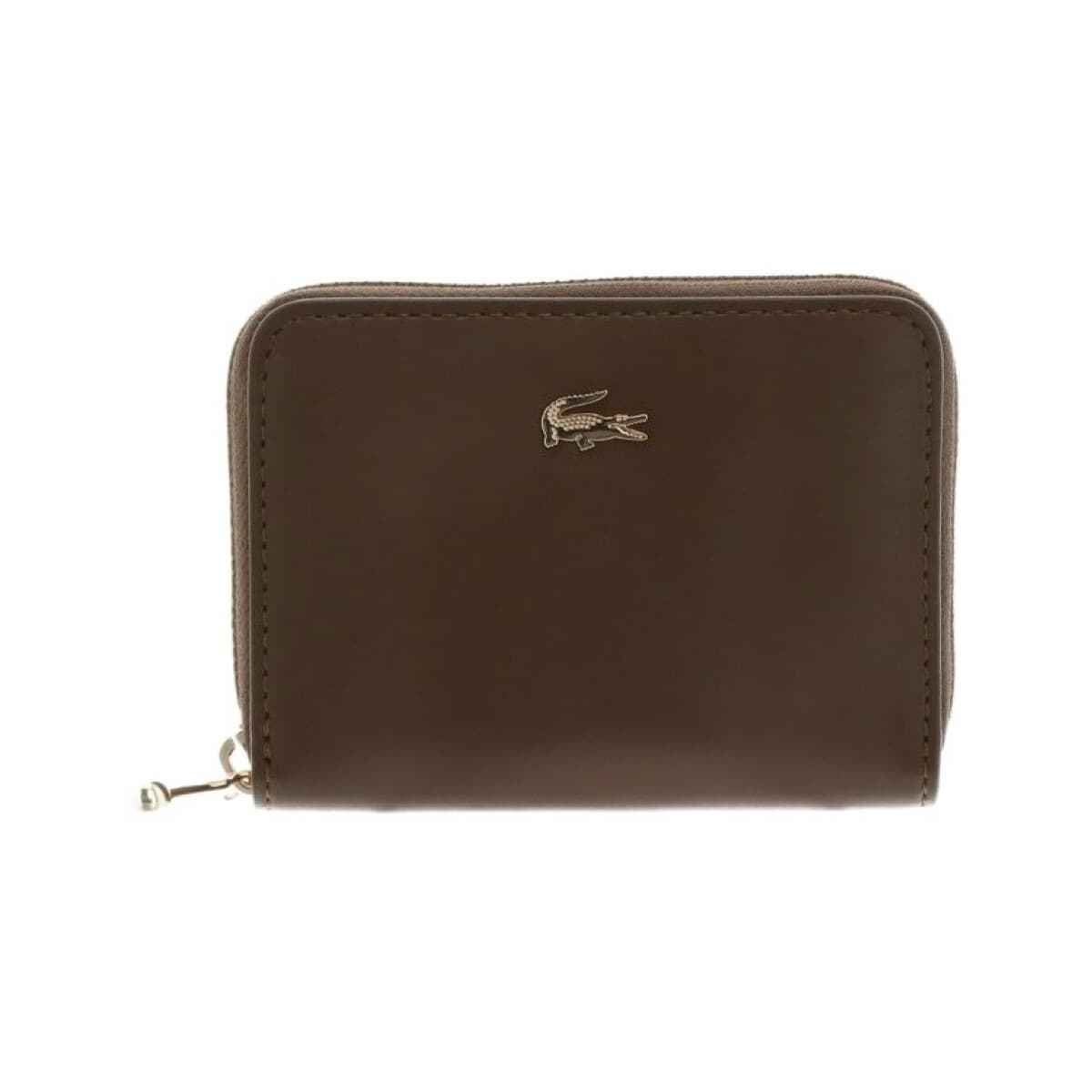 Peněženka Lacoste Nf5520au Zip Coin Wallet, hnědá