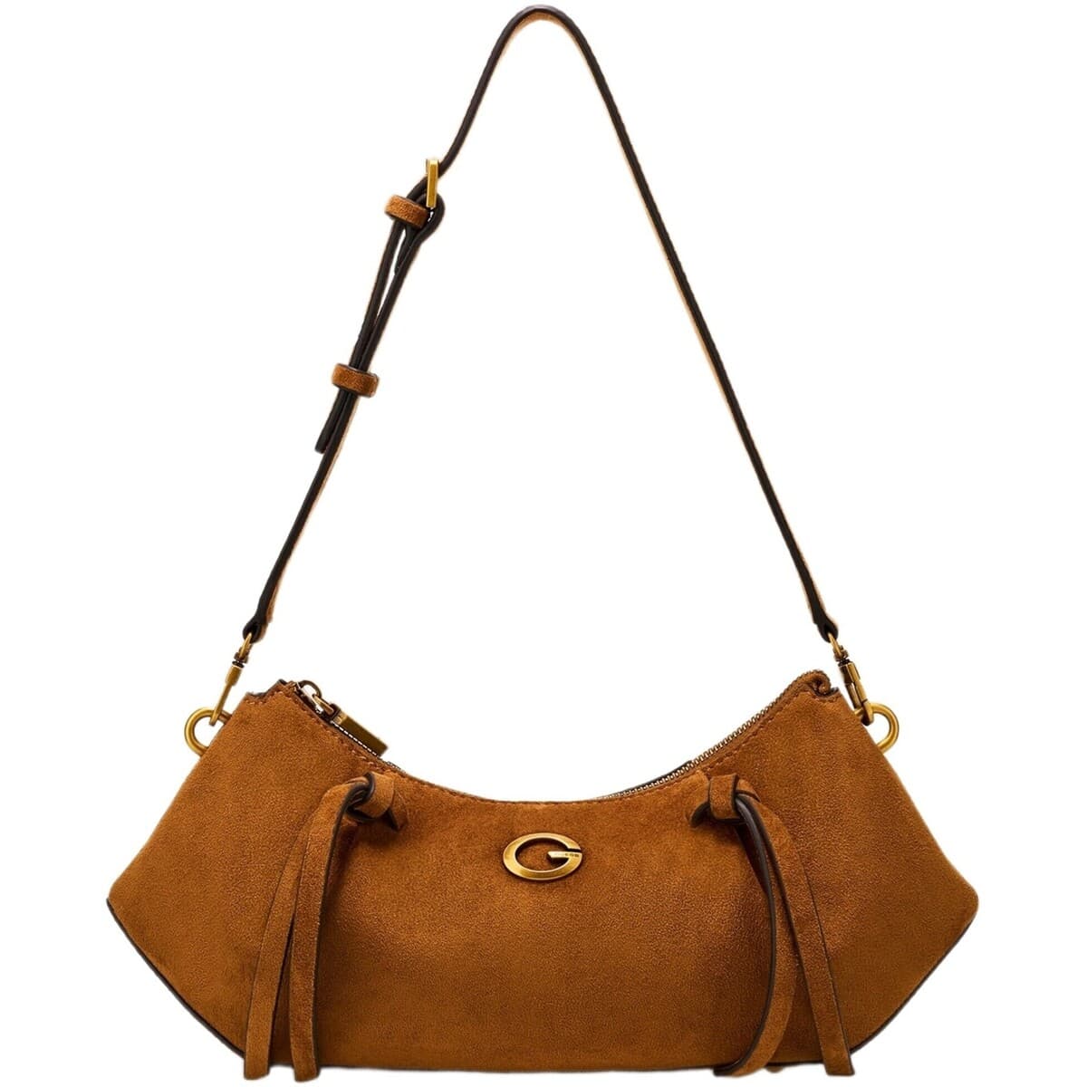 Kabelka Guess Allegra Shoulder Bag, hnědá