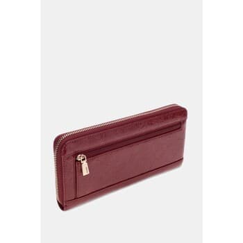 Peněženka Guess Antonia Slg Large Zip Around, vínová 4