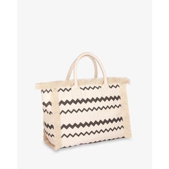 Kabelka Hinnominate Borsa Canvas Grande, béžová 2