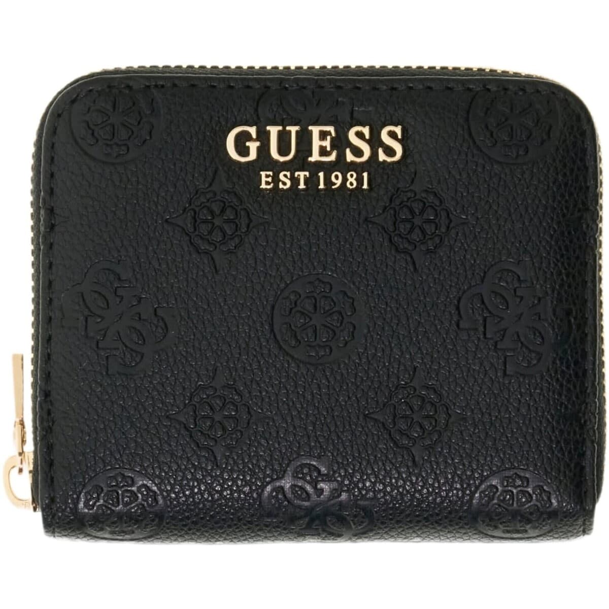 Peněženka Guess Ella Logo Slg Small Zip Around, černá