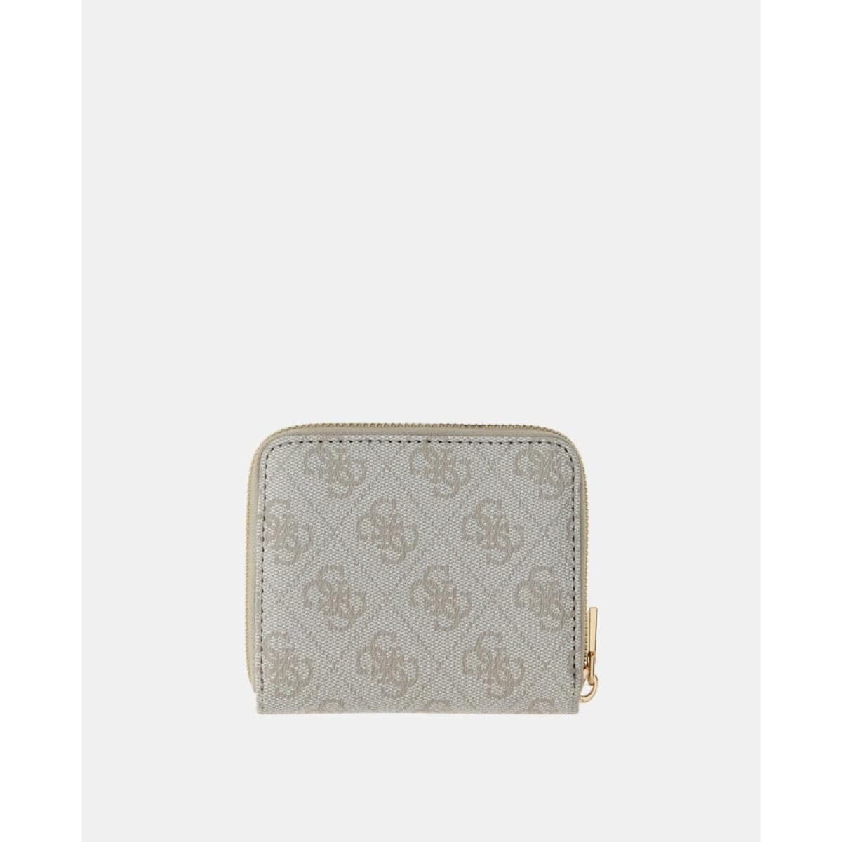 Peněženka Guess Laurel Ii Slg Small Zip Around, béžová