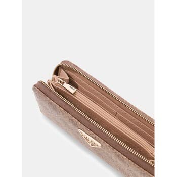 Peněženka Guess Laurel Ii Slg Large Zip Around, hnědá 2