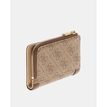 Peněženka Guess Lindsey Slg Zip Arnd Card Case, hnědá 4