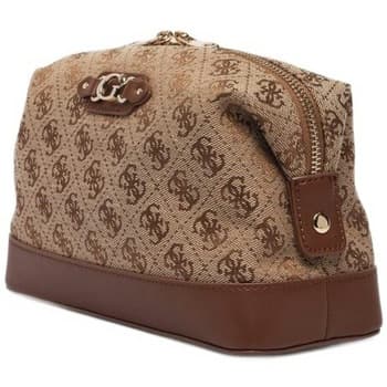 Kosmetická taška Guess Pw7584 P6461 Samantha Beauty Top Zi, hnědá 3