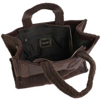 Kabelka Liu Jo 2f6037 E0021 Tote Fake Montone, hnědá 4