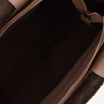 Kabelka Liu Jo 2f6037 E0218 Tote Fake Fur, hnědá 4