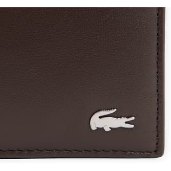 Pánská peněženka Lacoste Billfold Coin Leather Wallet - Coffee Bean 3