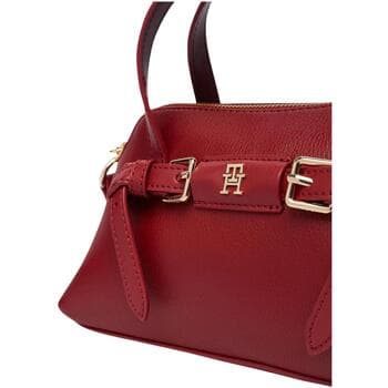 Kabelka Tommy Hilfiger TH Buckle Mini Tote AW0AW19034, červená 2