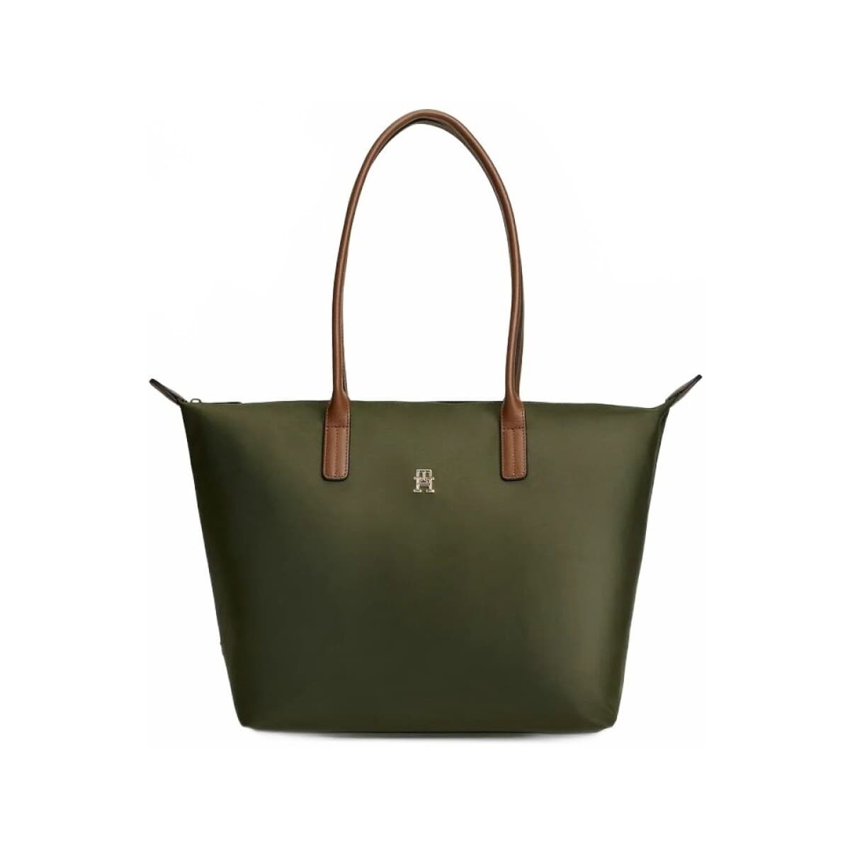 Kabelka Tommy Hilfiger Popette Tote, zelená