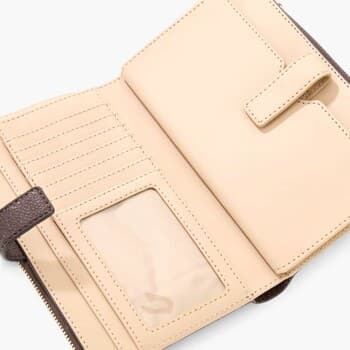 Peněženka Guess Blake Slg Double Zip Organizer, hnědá 2