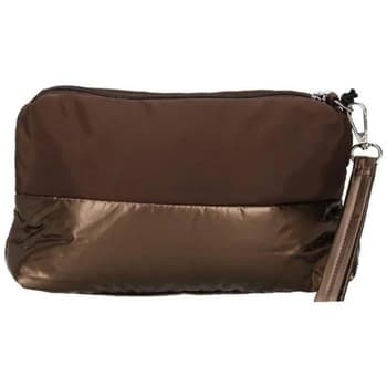 Peněženka Blauer Polyester Nylon Clutch Padded, hnědá 2