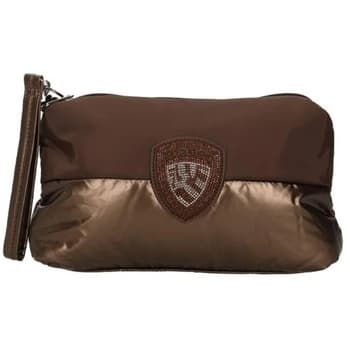Peněženka Blauer Polyester Nylon Clutch Padded, hnědá 4