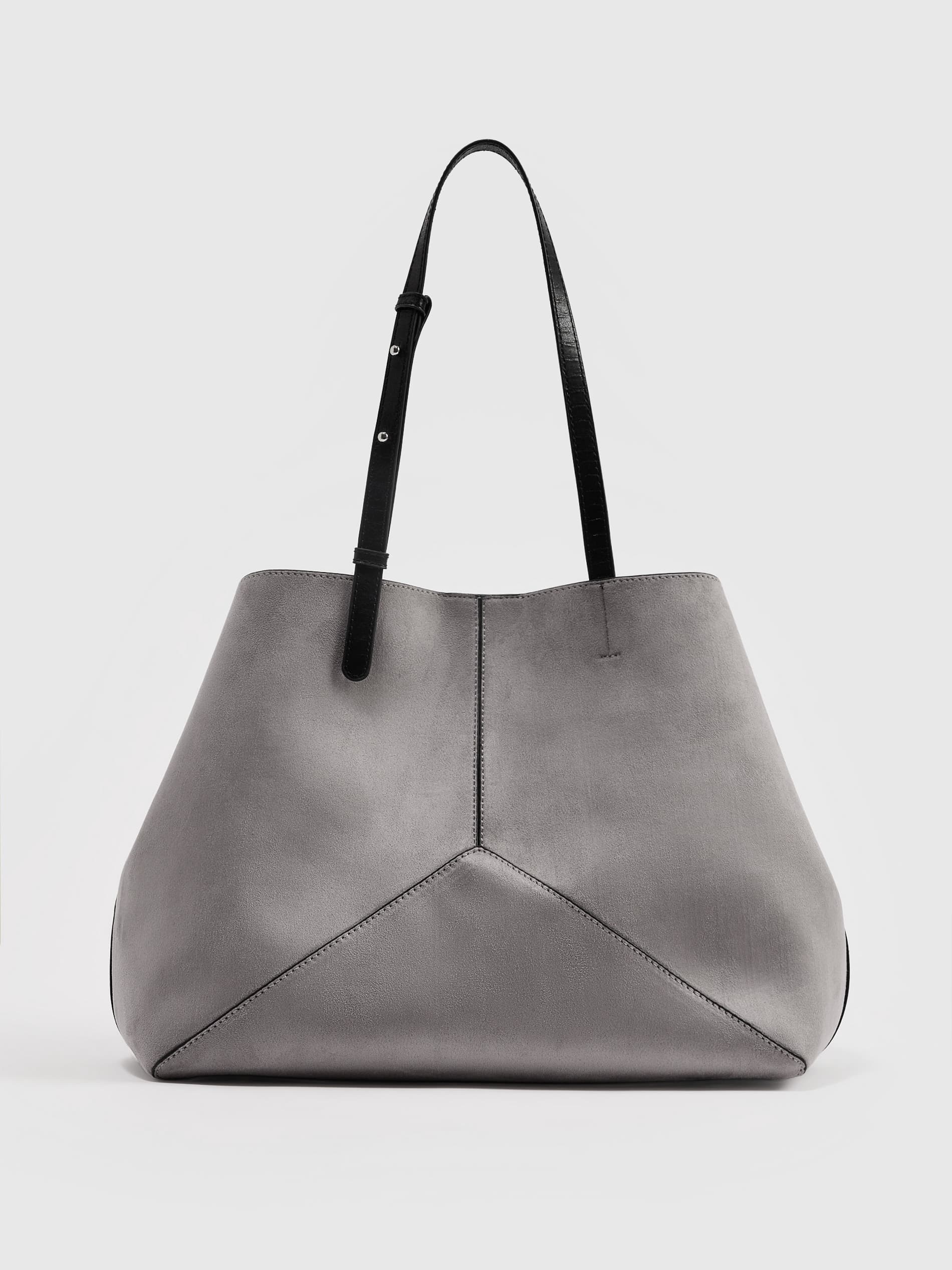 Taška shopper, šedá 2