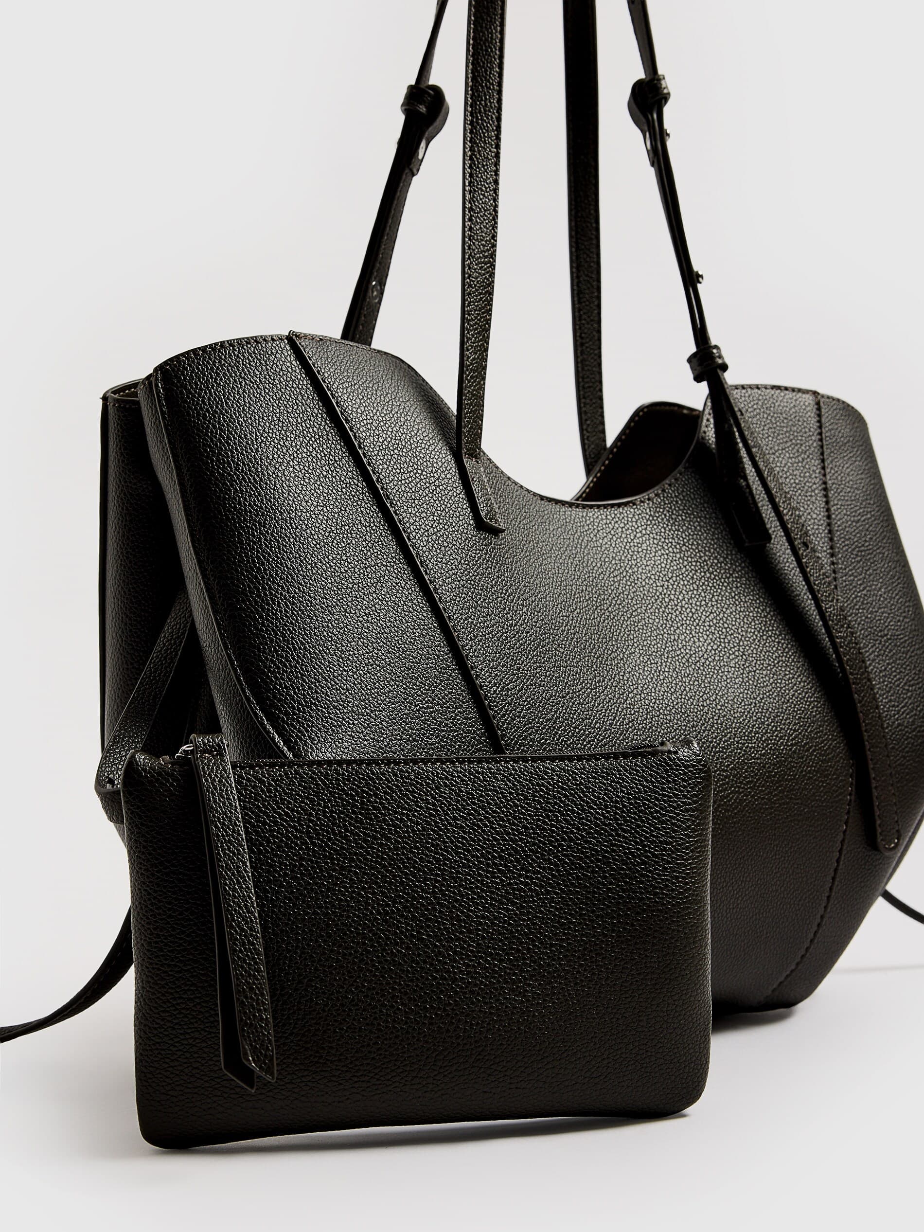 Taška shopper, šedá 2