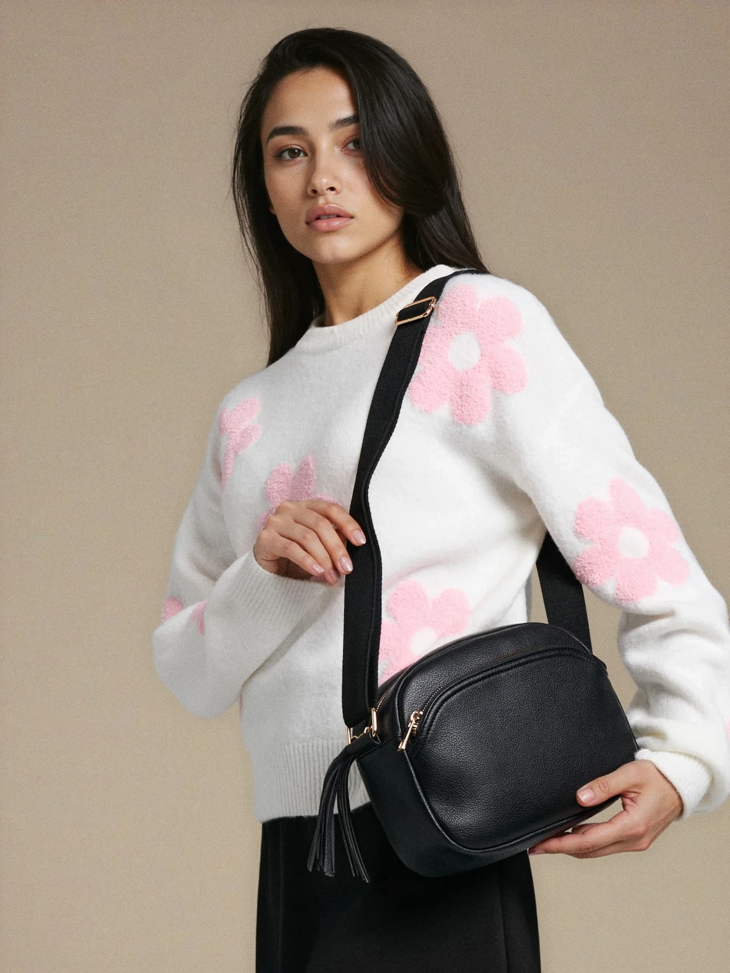 Crossbody kabelka z imitace kůže 2