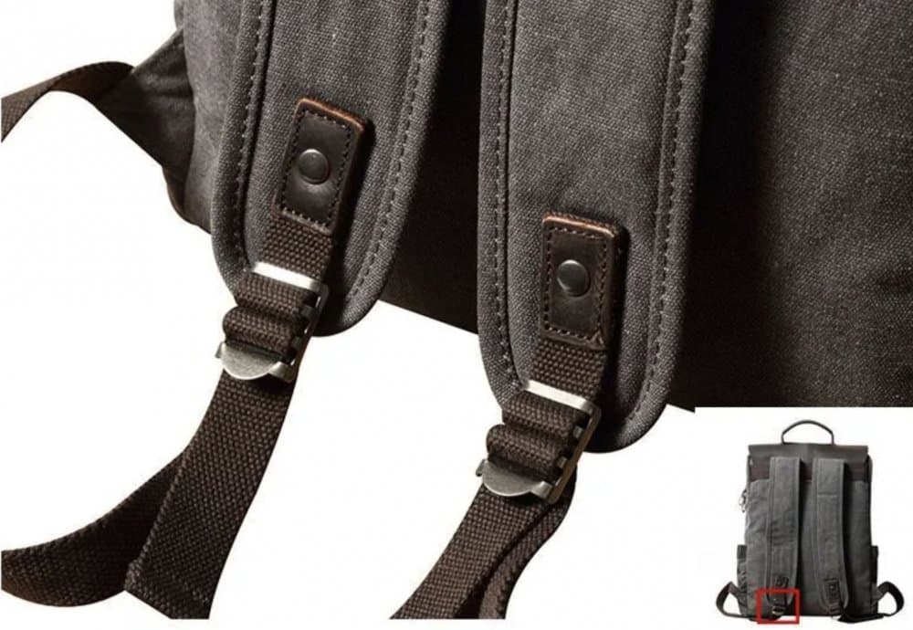 VALMIO Městský Batoh Army 207 Zelená Objem 14 L 5