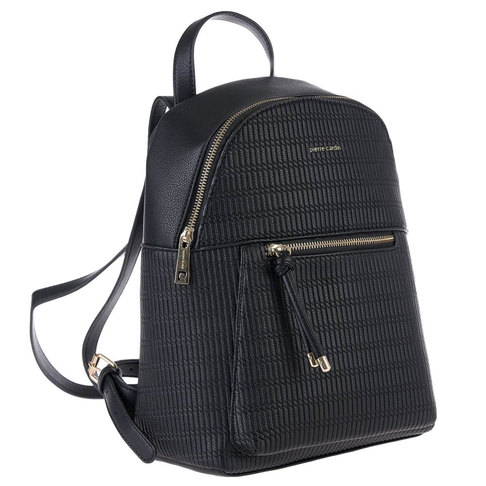 Pierre Cardin Rafinovaný dámský batoh 25185 černý Objem 12 L 3