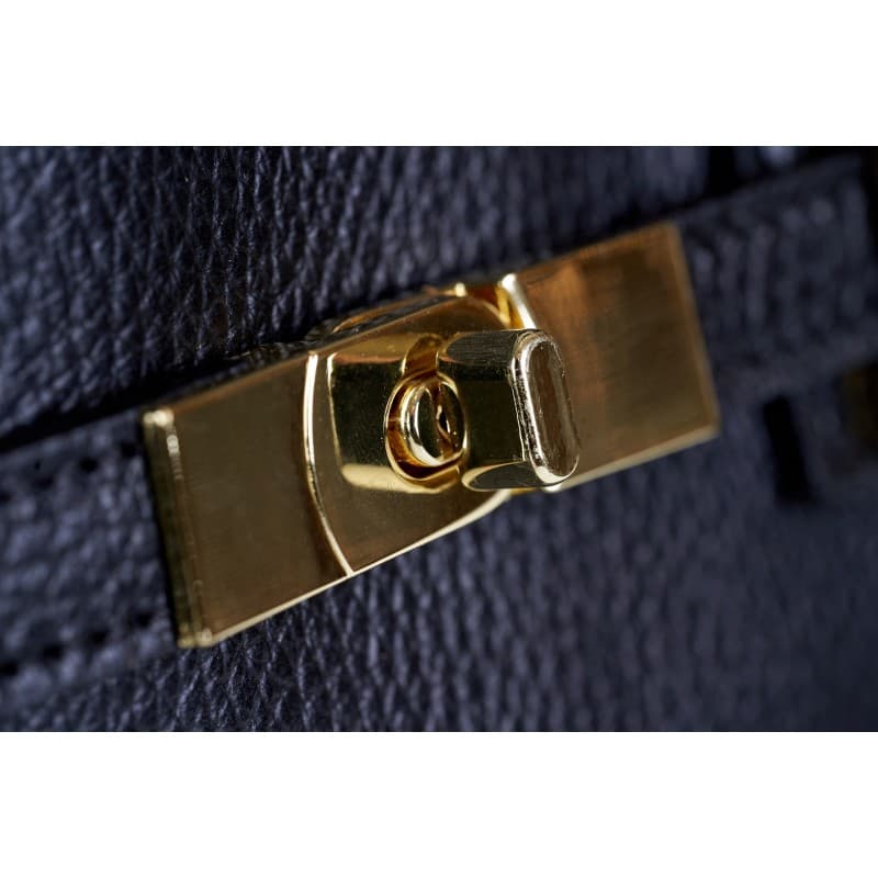 Pierre Cardin Dámská kožená kabelka 1925 DOLLARO Black Černá 1925-BLACK 4