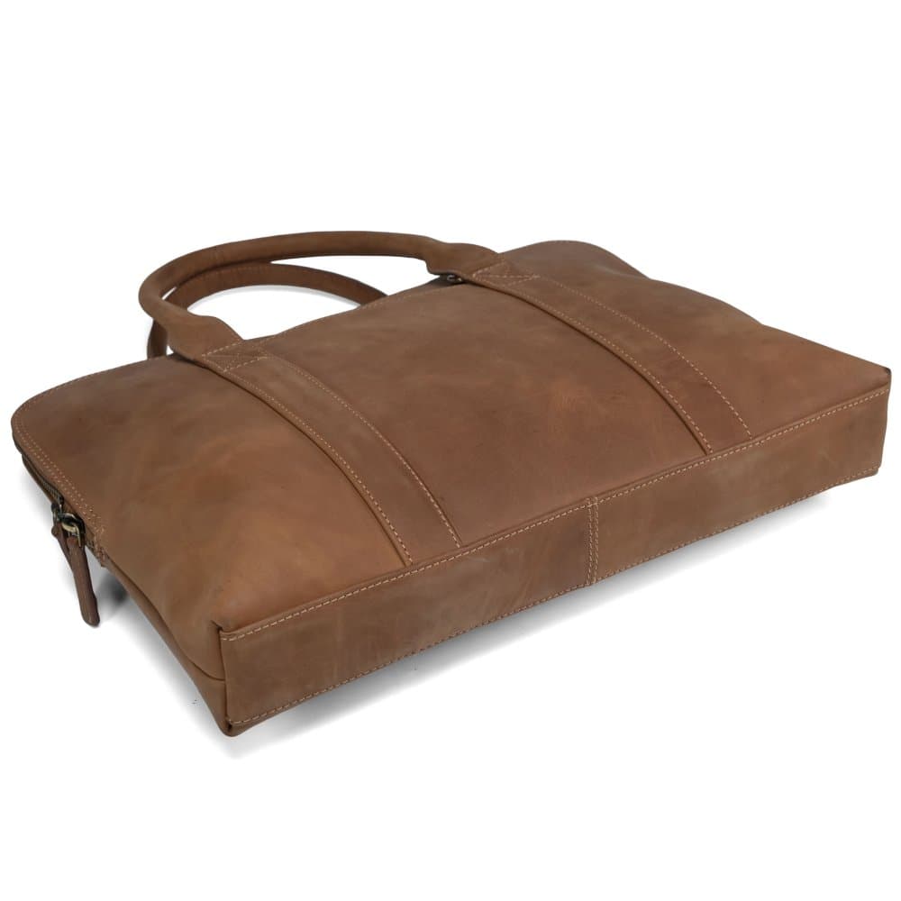 VALMIO Taška na notebook Suede hnědá/14" 6