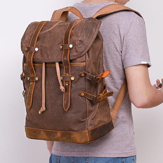 VALMIO Batoh outdoorový Skaut 2.0 Coffee Hnědá Objem 23 L 3
