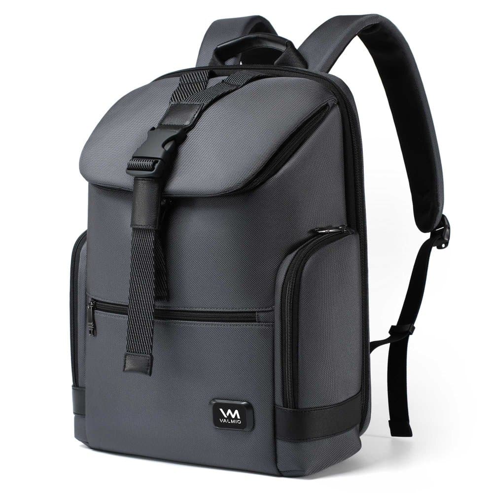VALMIO Stylový batoh na notebook Arden Šedá Objem 18 L/14"