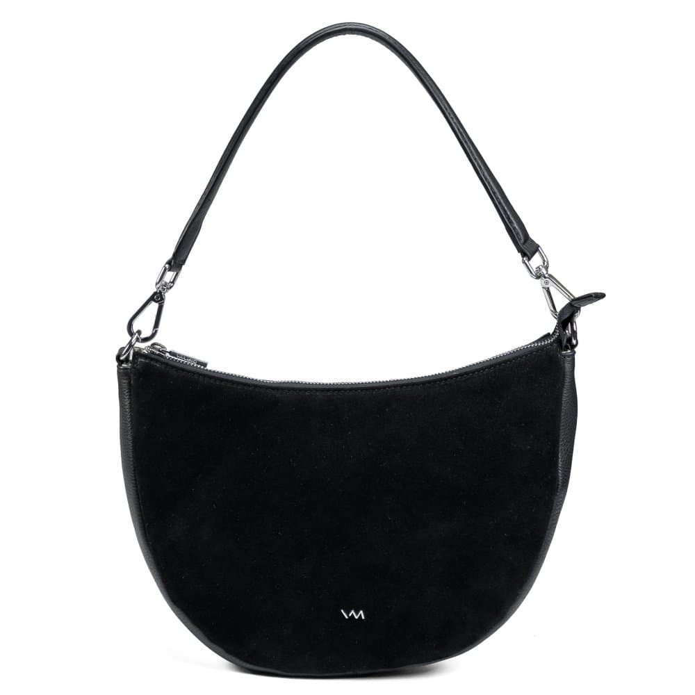 VALMIO Dámská kožená crossbody kabelka Selena - černá
