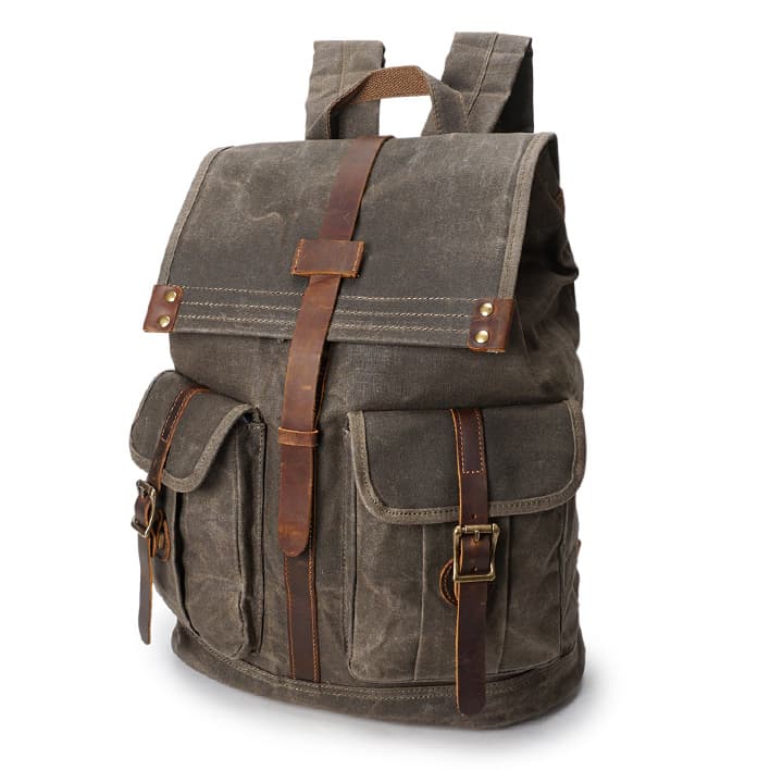 VALMIO Batoh Nelry - army green Zelená Objem 20 L