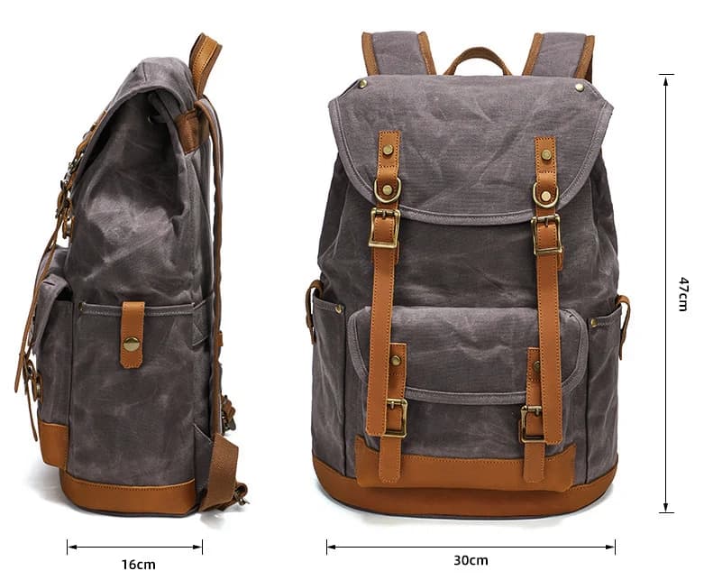 VALMIO Městský Batoh 870 GRY Šedá Objem 25 L 6